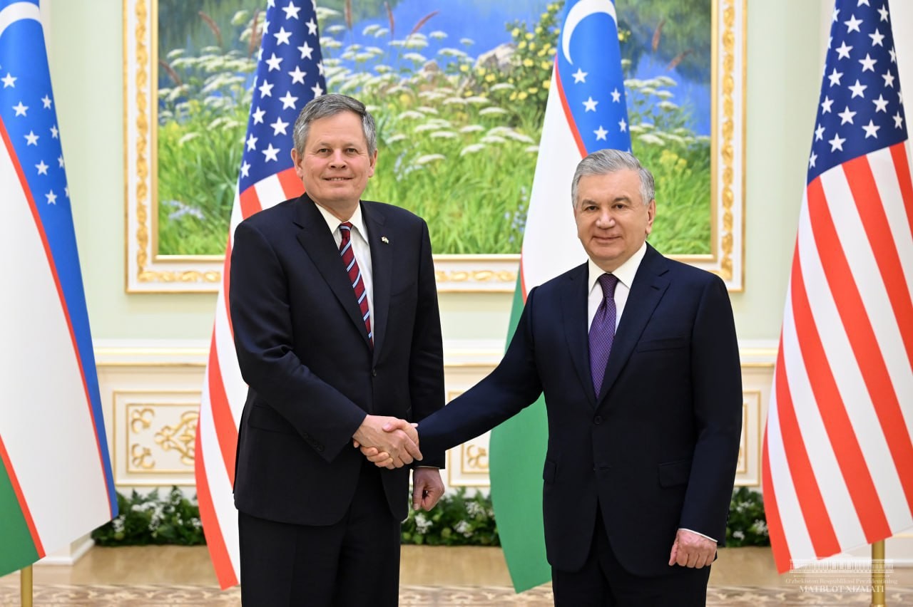The President of Uzbekistan received the delegation of the US Parliament